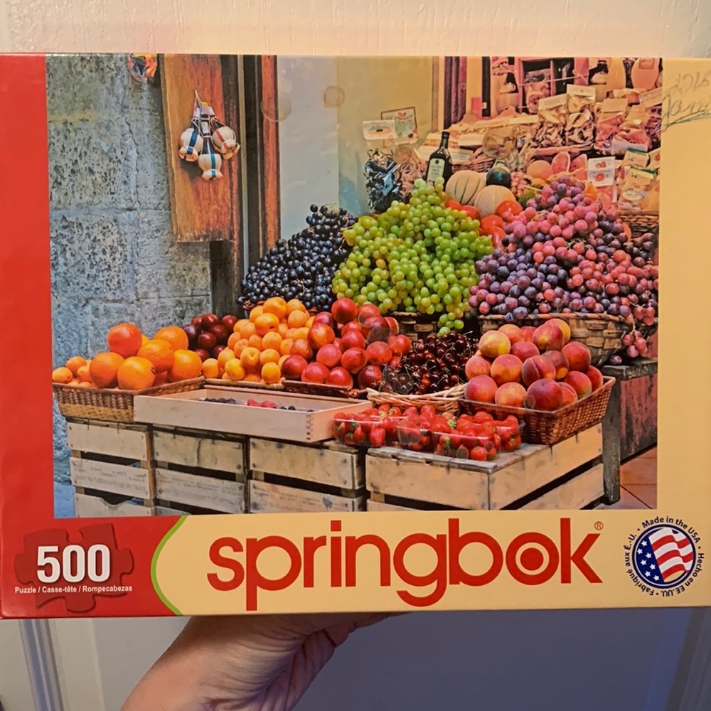 500 piece puzzle fruit stand